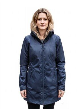 The North Face City Breeze Rain Blue Jacket, Women’s Size Small